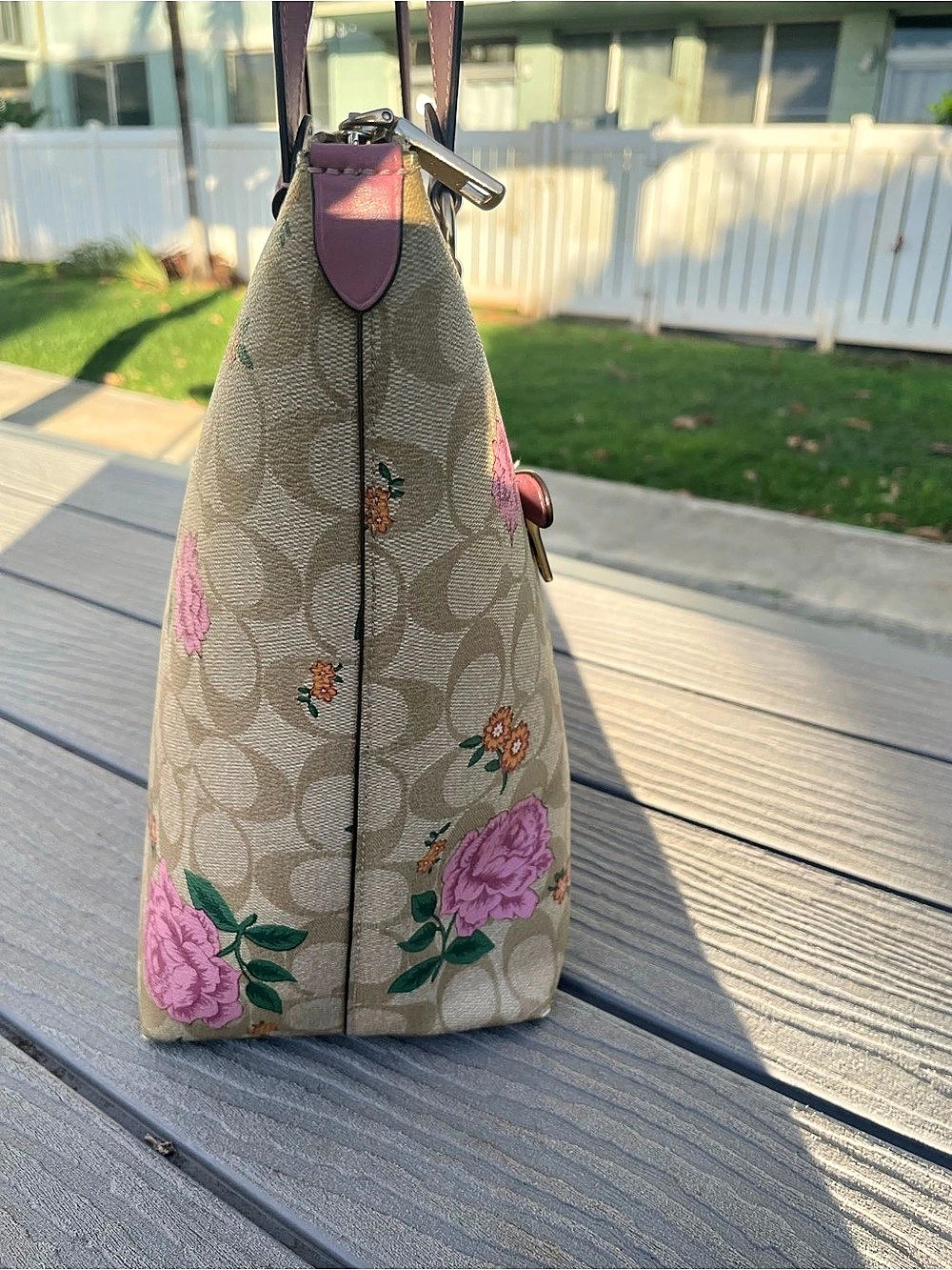 Coach Prairie Zip Tote - Picture 5 of 12